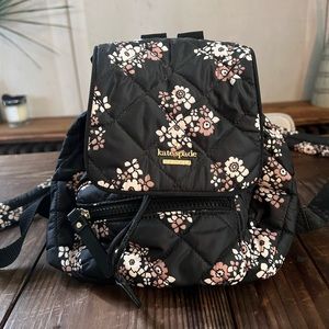 Kate Spade Quilted Nylon Backpack
